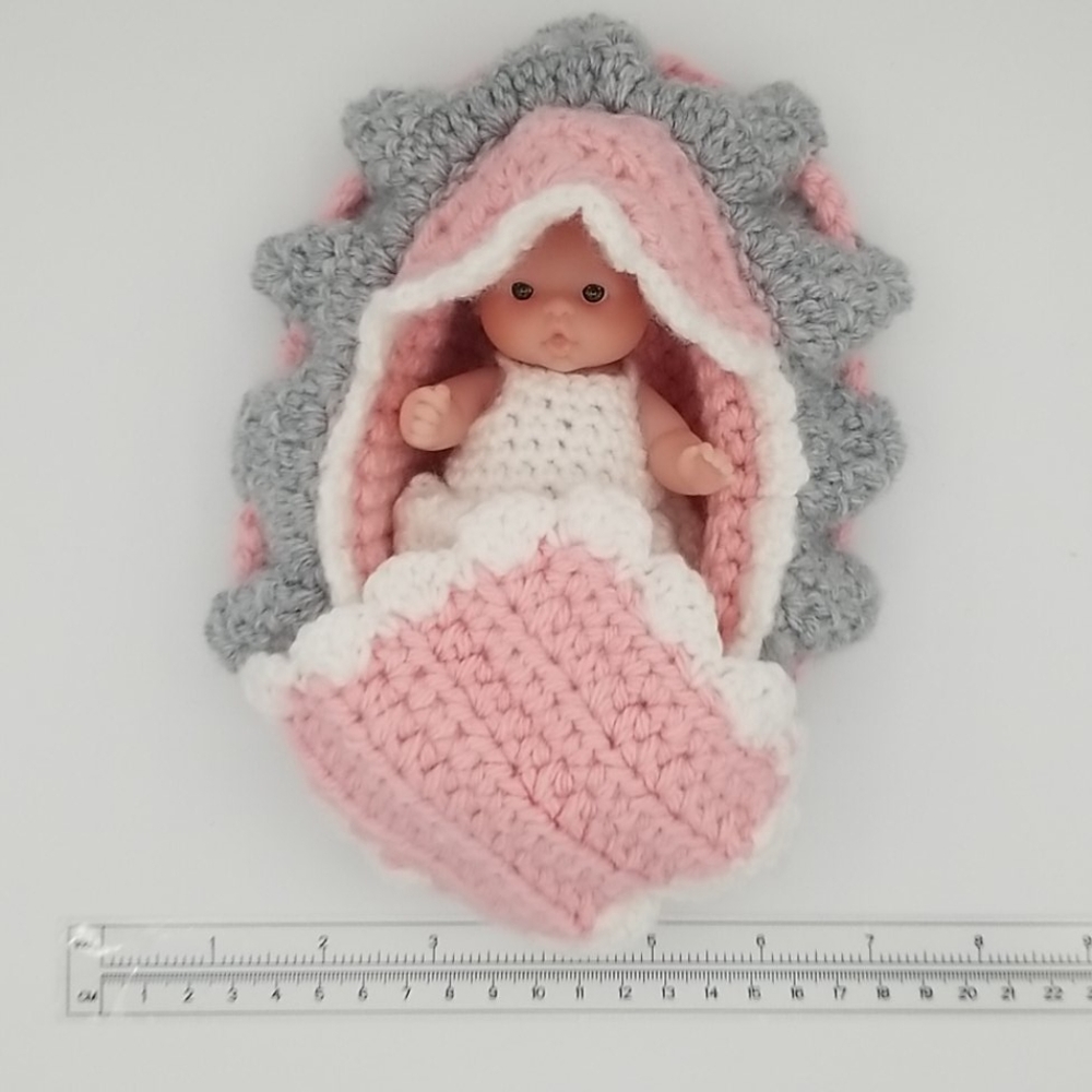 Convertible Baby Bassinet Purse with Doll